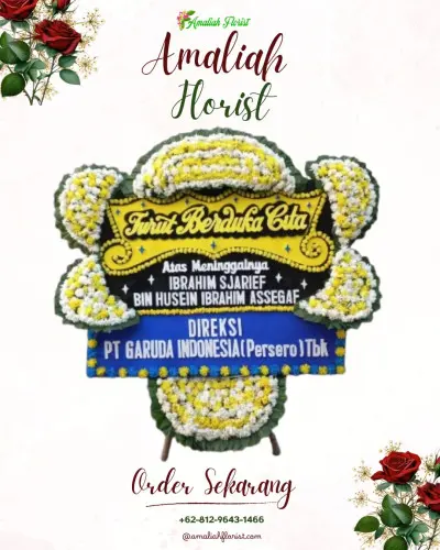 Papan Bunga Duka di Mendolo